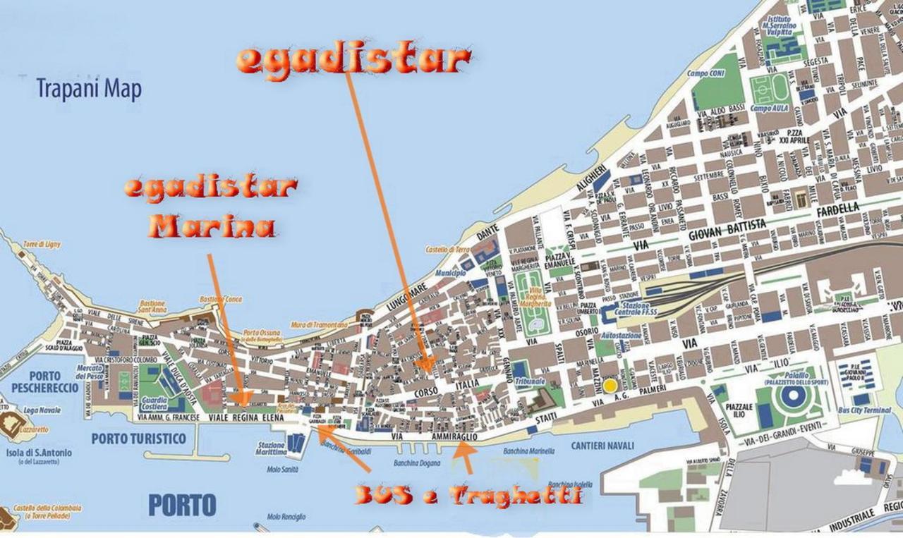 Trapani Egadistar Apartments エクステリア 写真